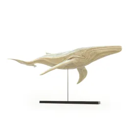 Whale figurine